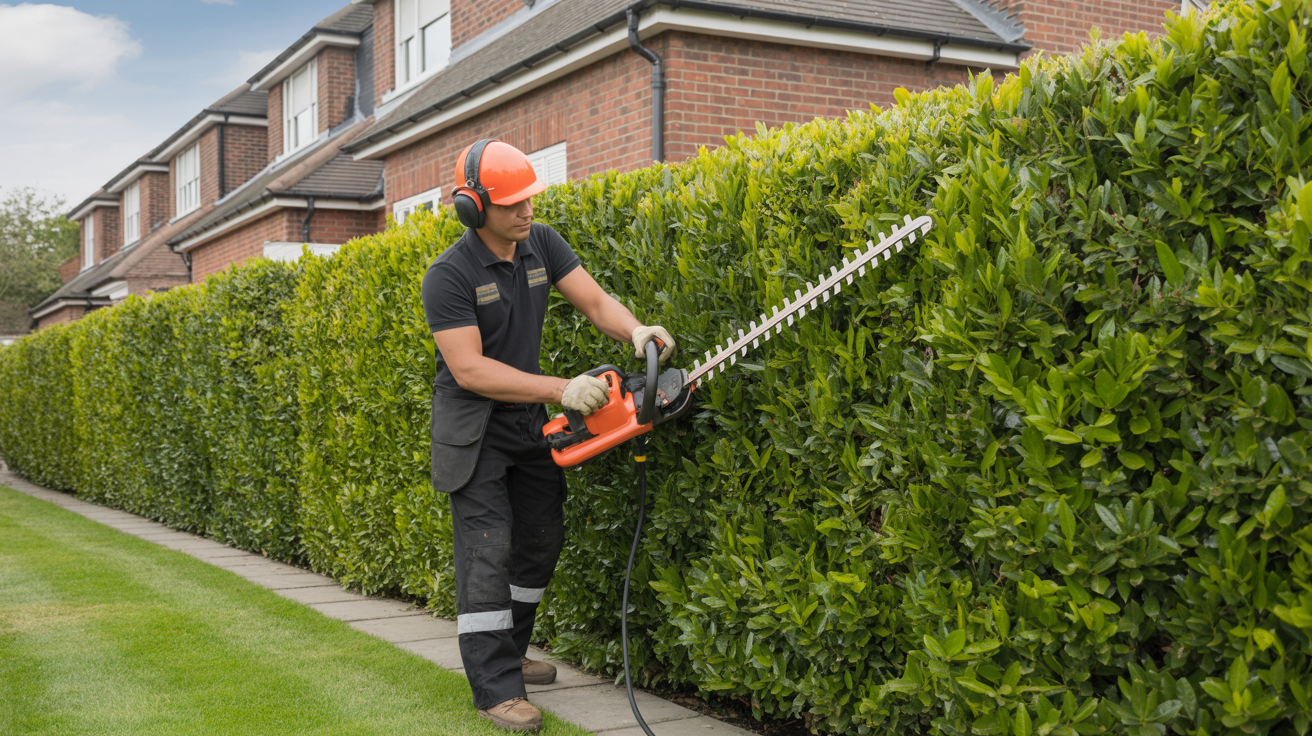 Professional Hedge Cutting - Example 2